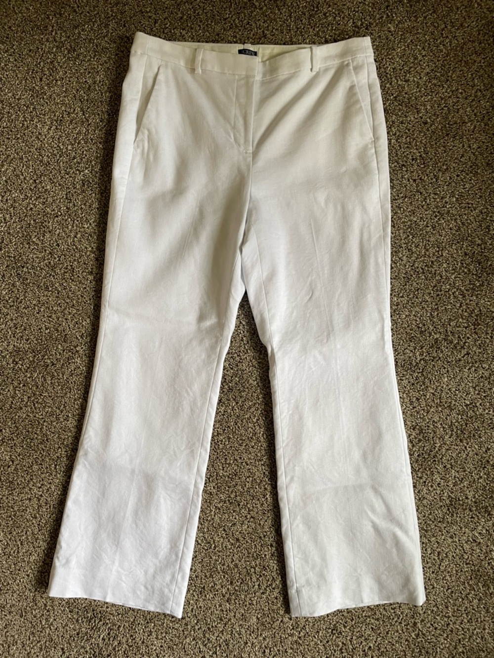 J. Crew White Women's Dress Pants